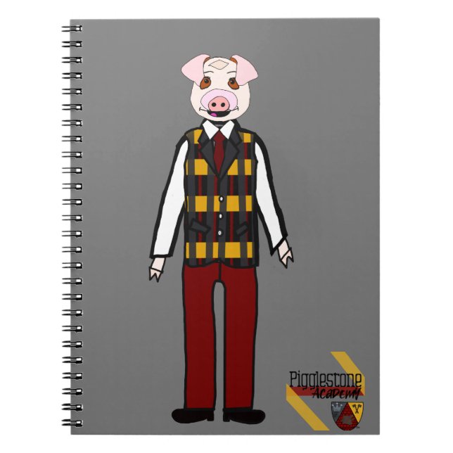 Pigglestone-Notebook 3 Notizblock (Vorderseite)