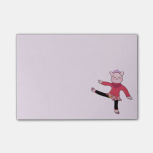 Piggly Wiggle-Ballerina Posten-it® Anmerkungen Post-it Klebezettel