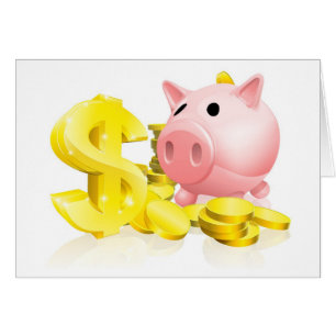 Piggy Bank des Dollarzeichens