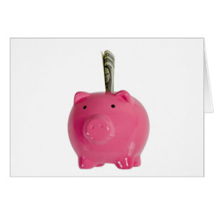 Piggy Bank mit Geld
