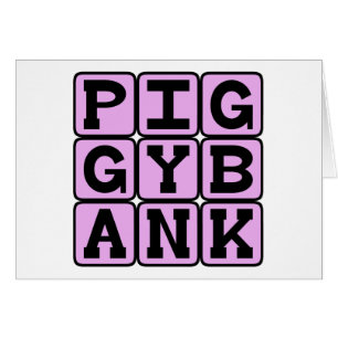 Piggy Bank, Münzhalter