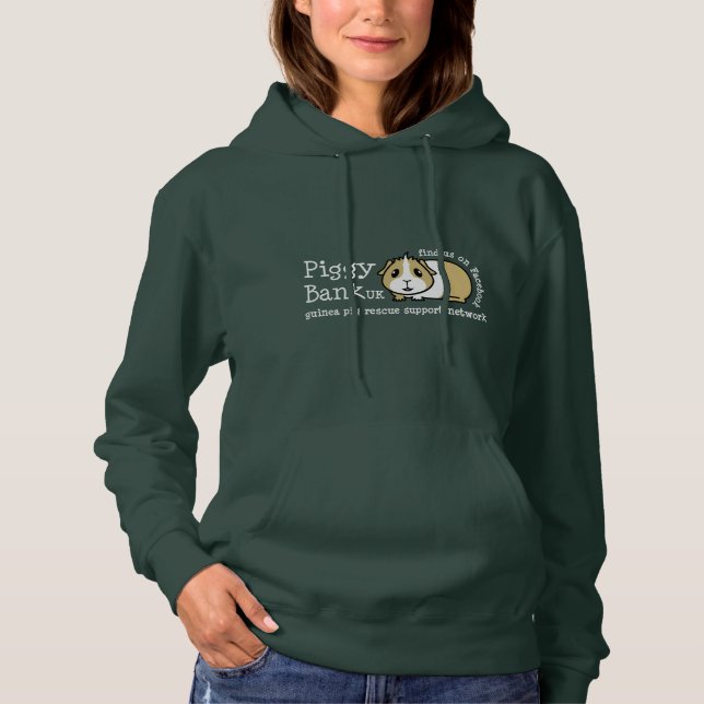 Piggy Bank UK Hoodie Sweatshirt (Vorderseite)