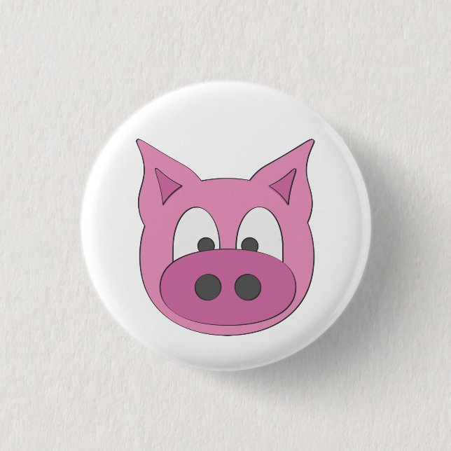 Piggy Face Button (Vorderseite)
