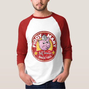 Piggy Handelszentrum-Vintager T-Shirt
