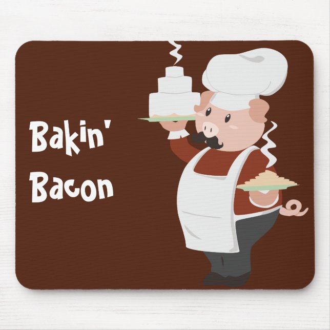 Piggy Koch Mousepad (Vorne)