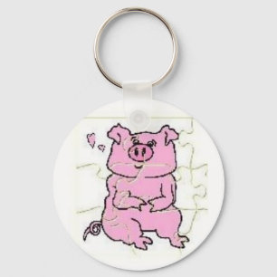 PIGGY PUZZLESPIEL-SCHLÜSSELANHÄNGER SCHLÜSSELANHÄNGER