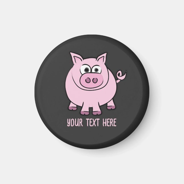 Piggy Throw Magnet (Vorne)