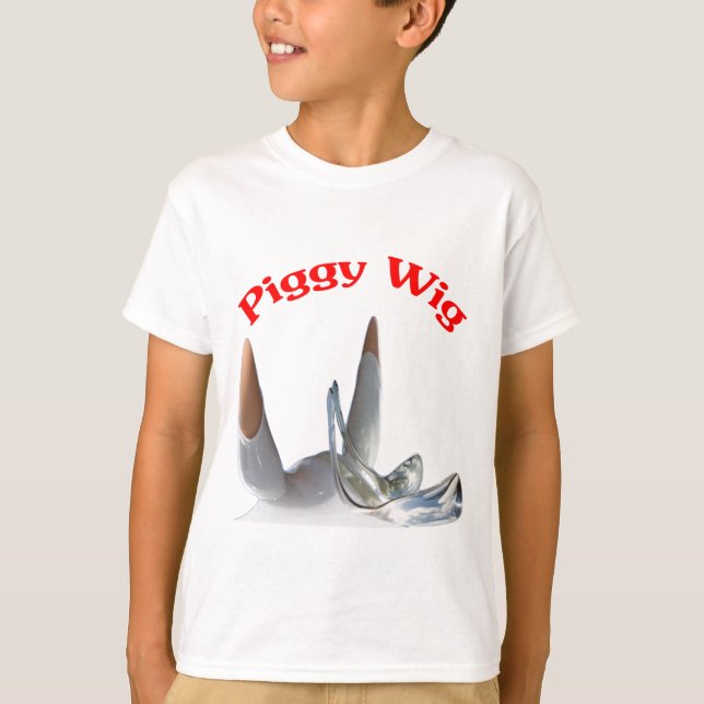 Piggy Wig T-Shirt (Vorderseite)