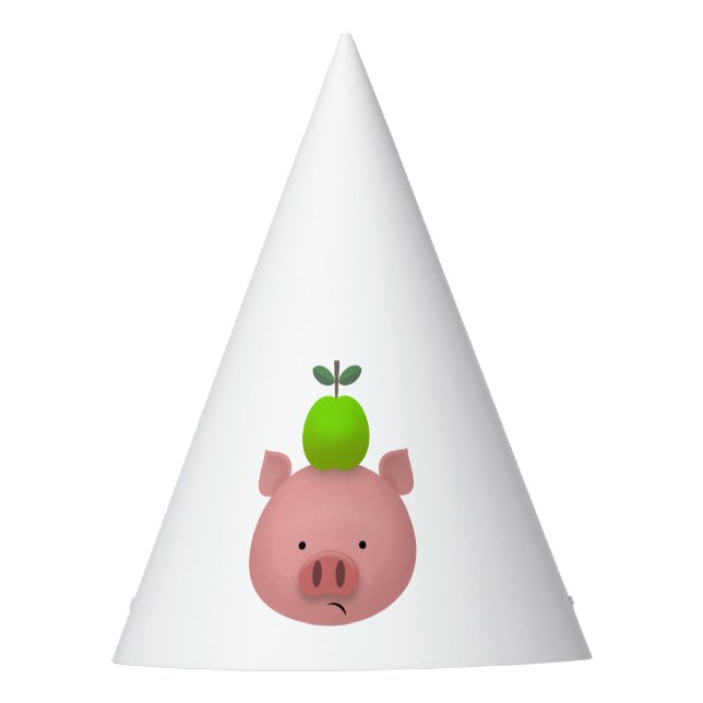 Piggy William Tell Partyhütchen (Vorderseite)
