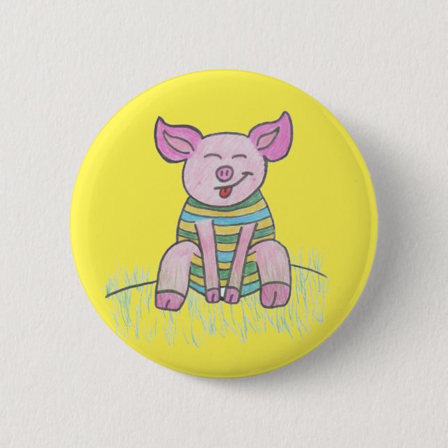 Pigment (Lil Piglet) Button/ Button (Vorderseite)