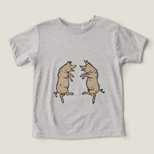 Pigs Danser Antique Piggy Dance Jig