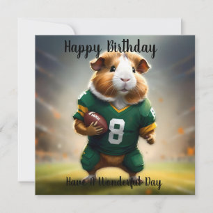 Pigskin-Prodigy: Das Meerschweinchen-Quarterback, Karte