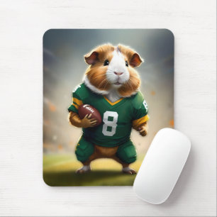 Pigskin-Profi: Das Meerschweinchen-Quarterback, Mousepad