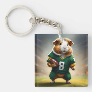 Pigskin-Profi: Der Meerschweinchen-Quarterback, Schlüsselanhänger
