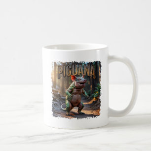 Piguana Fotografisch Combo Kreatur Witzig Kaffeetasse