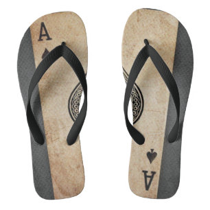 Pik-Ass-Wurfkissen Flip Flops