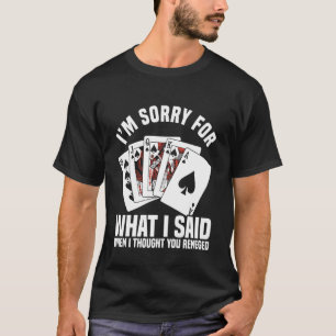 Pik-Kartenspiel Spielkarten T-Shirt