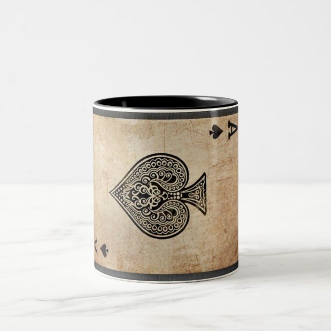 Pik-Kissen Zweifarbige Tasse (Mittel)
