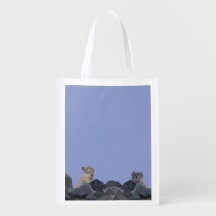 Pika Wiederverwendbare Lebensmitteltasche