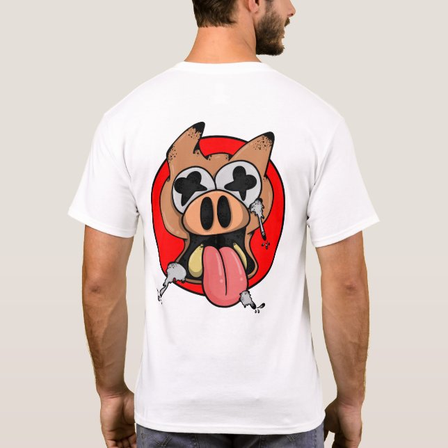 Pikaboar T-Shirt (Rückseite)