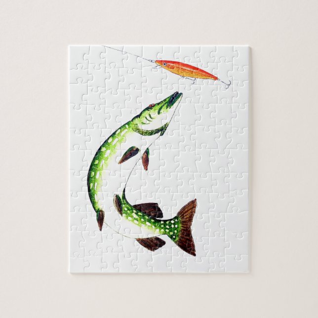 Pike fishing and fly fishing (Vertikal)