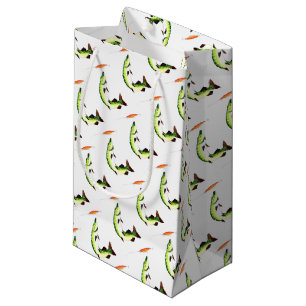 Pike fishing and fly fishing kleine geschenktüte