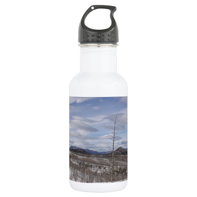 Pike Forest Water Flasche Edelstahlflasche (Vorderseite)