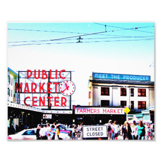 Pike Place Market Fotodruck