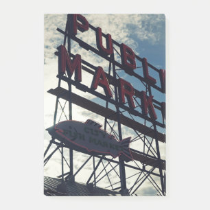 Pike Place Market in Seattle Post-it Klebezettel