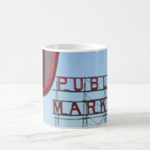 Pike-Platz-allgemeiner Markt Kaffeetasse