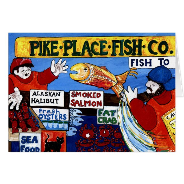 Pike-Platz-Fische Co. (Vorderseite (Horizontal))
