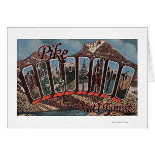 Pike-staatlicher Wald, Colorado - große