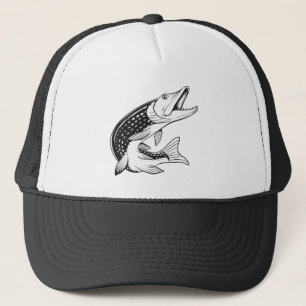 Pike Trucker Hat - Pike Fisheries Hats - Pike Fish Truckerkappe