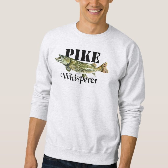 Pike Whisperer Light Sweatshirt (Vorderseite)
