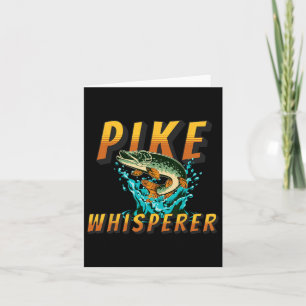 Pike Whisperer Northern Pike Fishing Hunter Angler Karte
