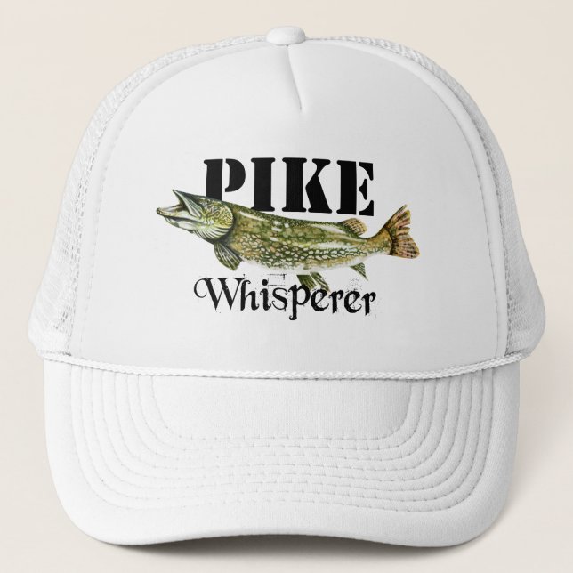Pike Whisperer Truckerkappe (Vorderseite)