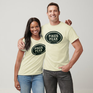 Pikes Peak 14.110 FT CO Berg T - Shirt