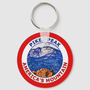 Pikes Peak America's Mountain Schlüsselanhänger