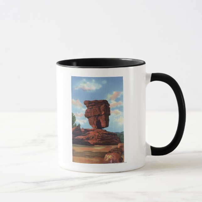 Pikes Peak, Colorado - Balanced Rock Tasse (Rechts)