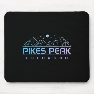 Pikes Peak Colorado Rocky Mountains Kletter-Souven Mousepad
