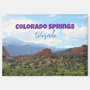 Pikes Peak Colorado Springs Reise Magnet