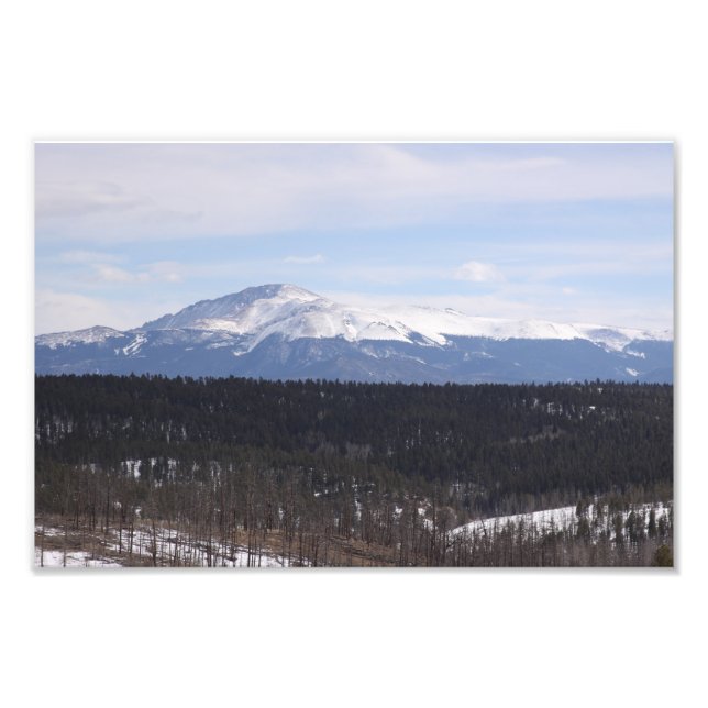 Pike's Peak Fotodruck (Vorne)