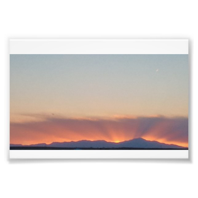 Pikes Peak Fotodruck (Vorne)