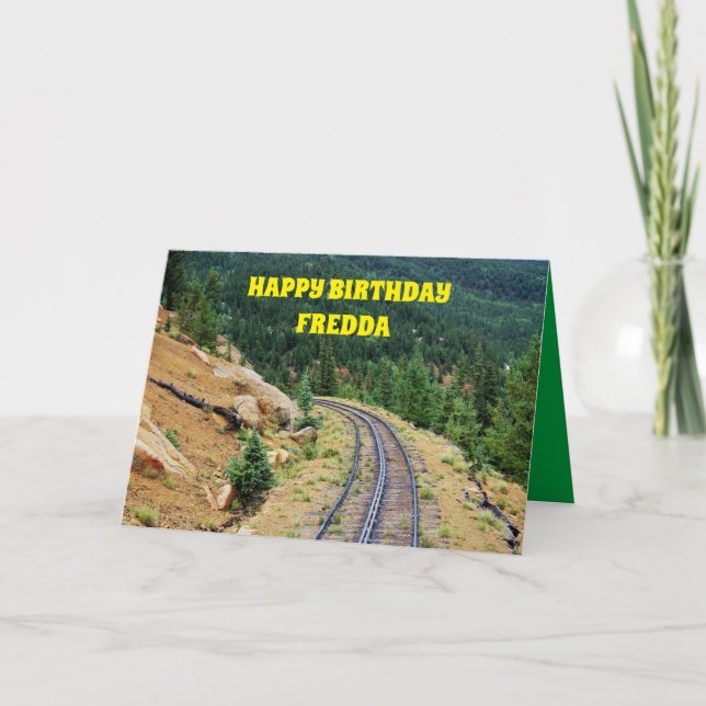 Pikes-Peak Karte (Vorderseite)