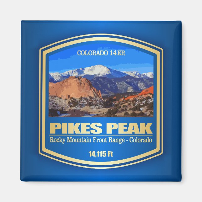 Pikes Peak Magnet (Vorne)