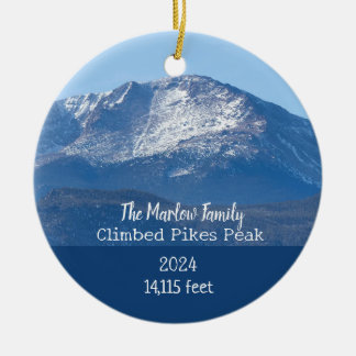 Pikes Peak Ornement personnalisé