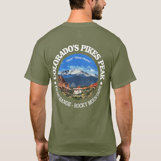 Pikes Peak T-Shirt (Rückseite)