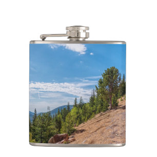 Pikes Peak Train Flachmann