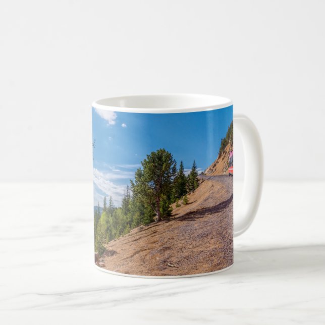 Pikes Peak Train Ride Classic Mug (Devant droit)