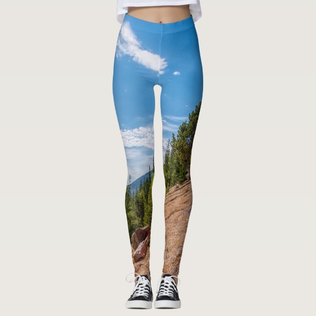 Pikes Peak Train Ride Leggings (Devant)